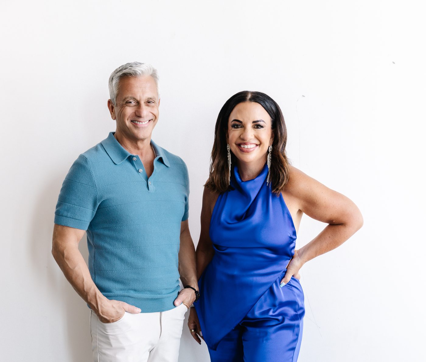Executive presence coaches David Viggiano and Michelle Mekky of Elevated by Mekky Media